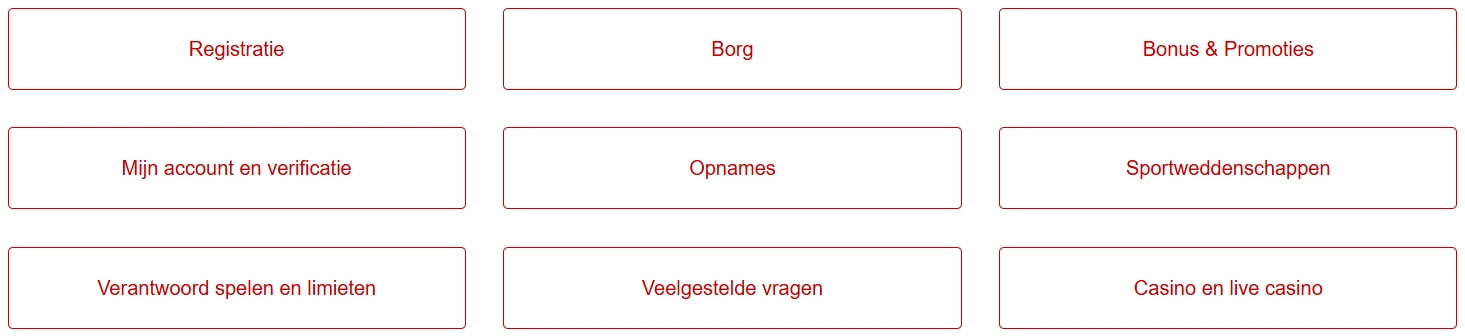 Klantenondersteuning van 55BetNL Casino